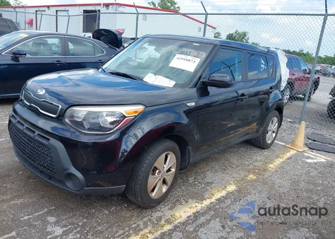 2014 Kia Soul из США, поврежденный, VIN KNDJN2A29E7029156
